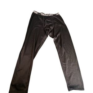 Realtree Mens Base Layer Pants L (36-38) Black Thermal Long Johns Hunting Gear